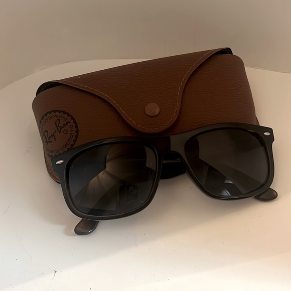 Ray-Ban Sunglasses RB 4226 710/73 Leopard Havana Prescription Logo - Picture 4 of 11